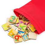 Лото ТРИ КОТА (42 фишки, 7 картинок в мешке) арт. ЛТ10