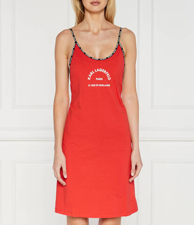 Платье Karl Lagerfeld - красный(241W2224)