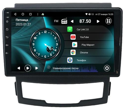 Магнитола для SsangYong Actyon II 2011-2013 - Vaycar VA69-3355 на Android 13, Быстрая, 4G SIM-слот