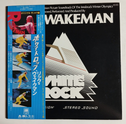 Винтажная виниловая пластинка LP Rick Wakeman White Rock (Japan 1977) (Obi)