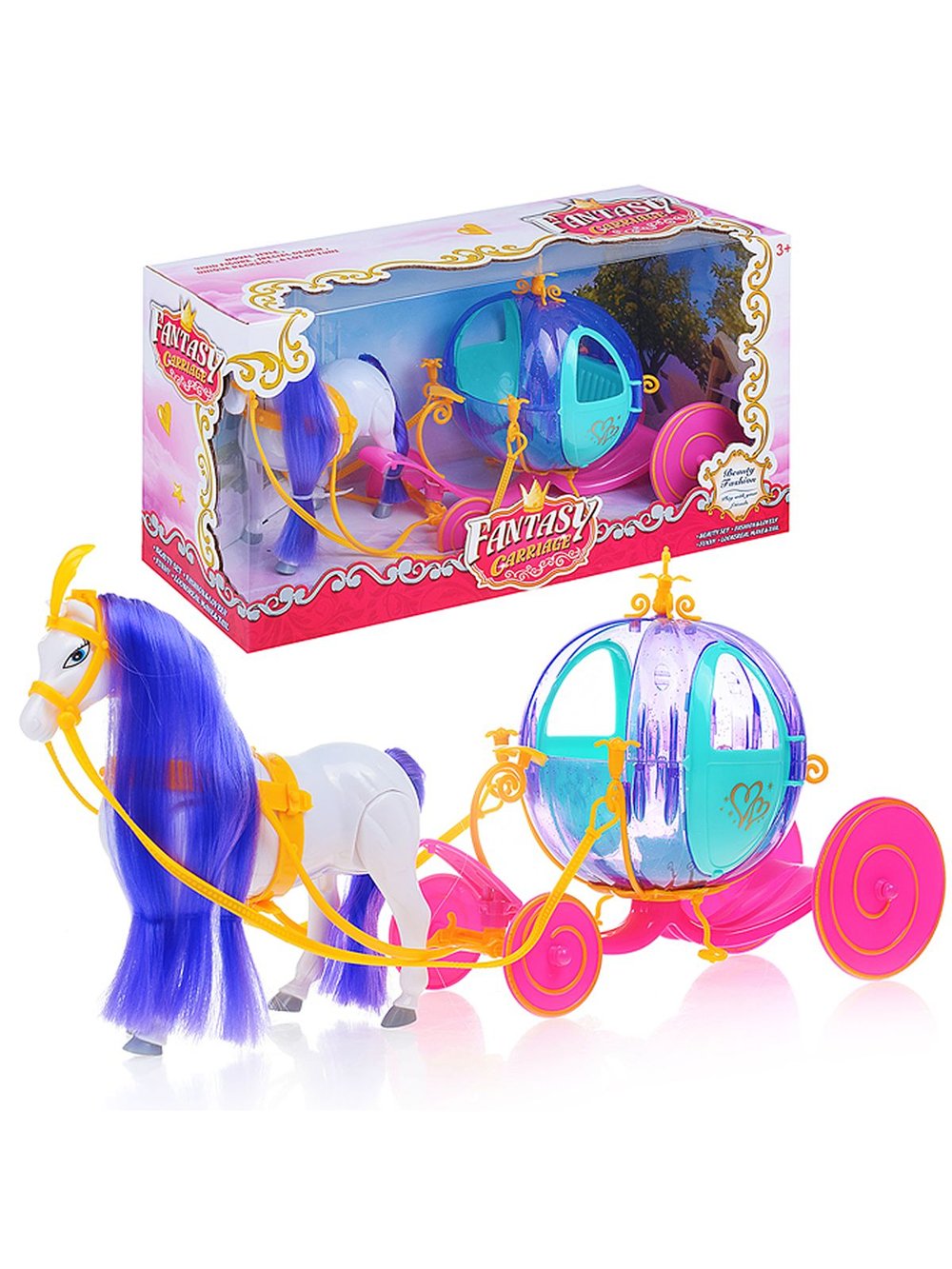 Игровой набор Карета с лошадкой (358B)