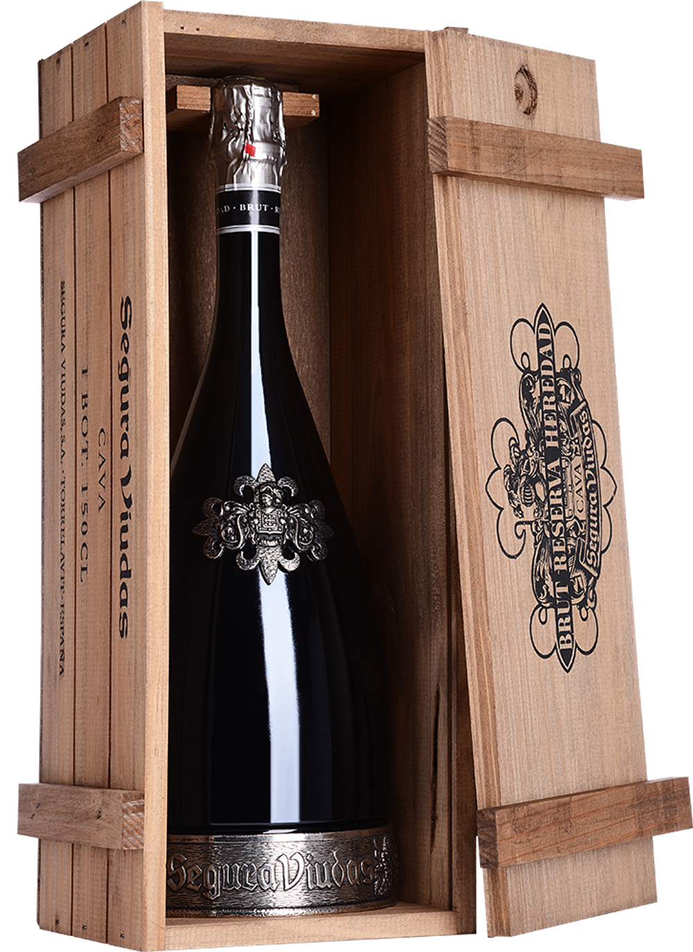 Игристое вино Кава Сегруа Виудас Брют Резерва Эридат 1,5 л (Segura Viudas Brut Reserva Heredad 1,5L