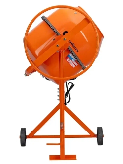 Бетономешалка строительная СИБРТЕХ, БСН-130, 130 л объем бака и 500 Вт мощность, чугунный венец и поликлиновый ремень, защита от перегрева и случайного пуска, без редуктора, бетоносмеситель, 95511