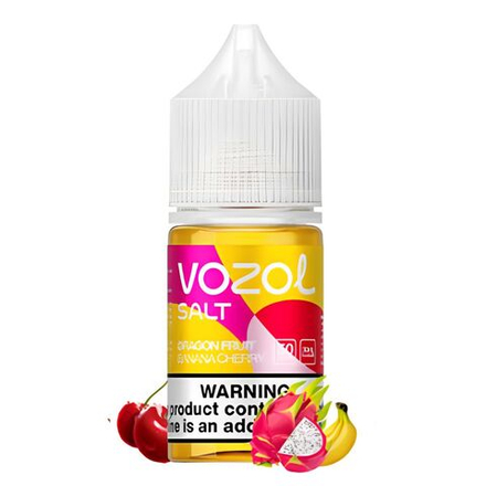 VOZOL SALT - Dragon Fruit Banana Cherry (5% nic, 30ml)