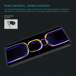 Ультра тонкое стекло с прозрачными рамками от Nillkin для Xiaomi Poco F5 Pro, серия H Anti-Explosion Glass Screen Protector