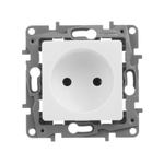 Розетка без заземления без шторок 16А 250В белый ETIKA Legrand