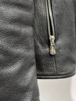 Кожаная косуха Brunello Cucinelli