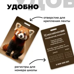 Карта Москвёнок ANIMALS №8 (проход + питание)