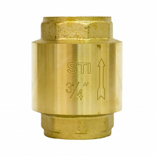 Обратный клапан 3/4" мет шток STI