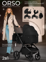Коляска 2 в 1 Sweet Baby Orso