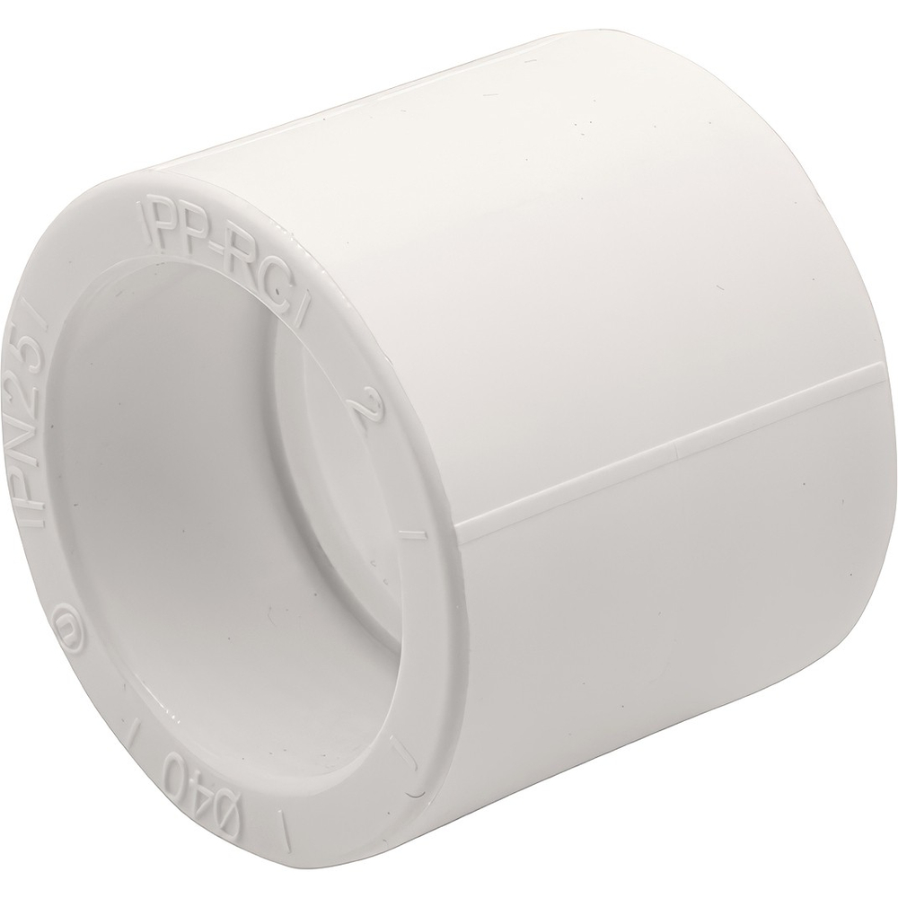 Муфта THERMOLIGHT соединительная PP-R 40 белый (15/135)