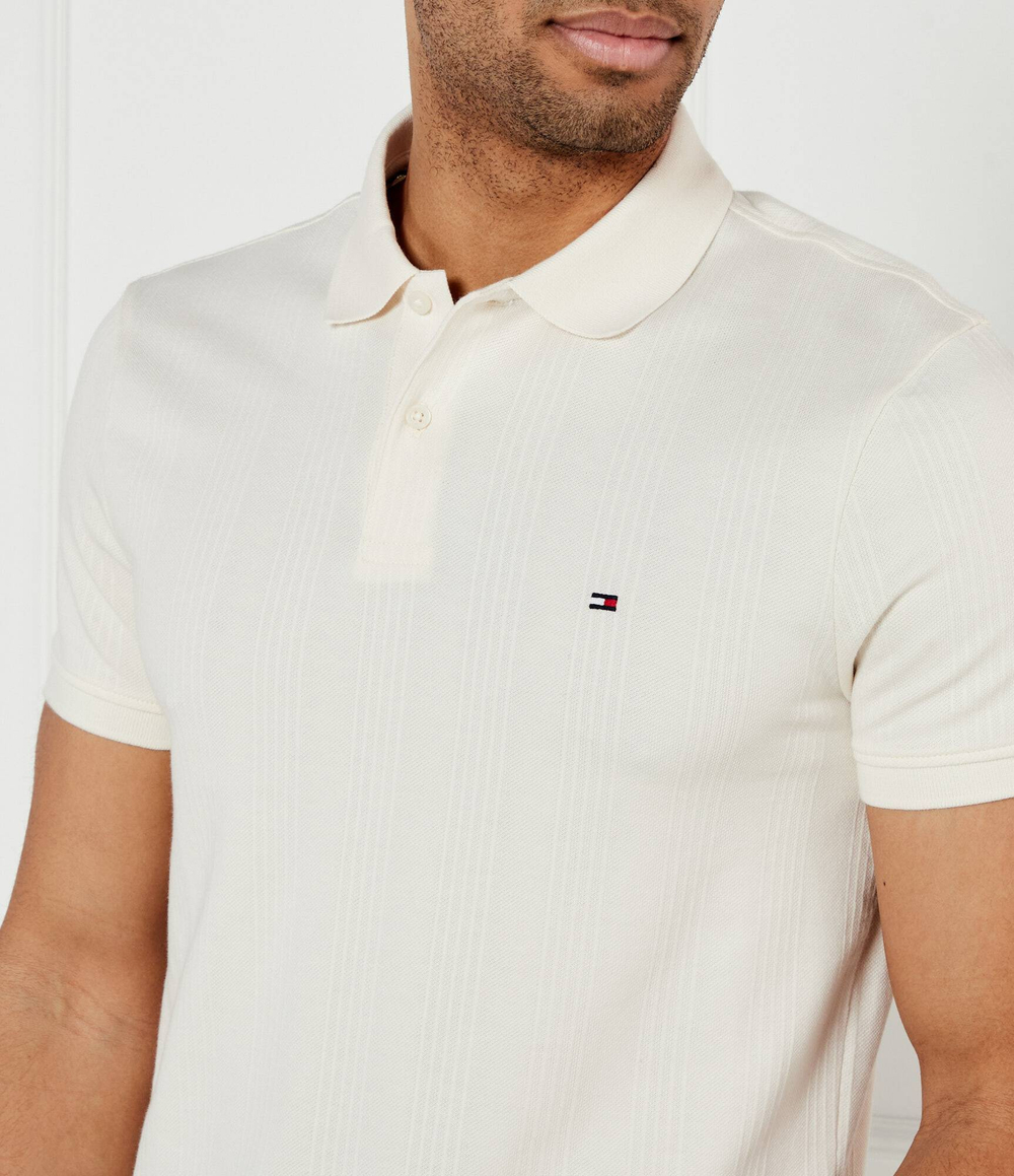 Поло Tommy Hilfiger - экрю(MW0MW38951)