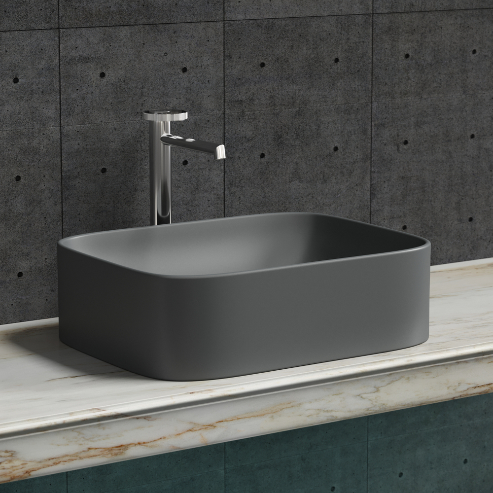 Раковина Ceramica Nova Element 50 см CN6052MDH темный антрацит