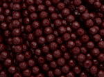 Нить бусин из гематита "Спелая вишня" 6мм, огранка