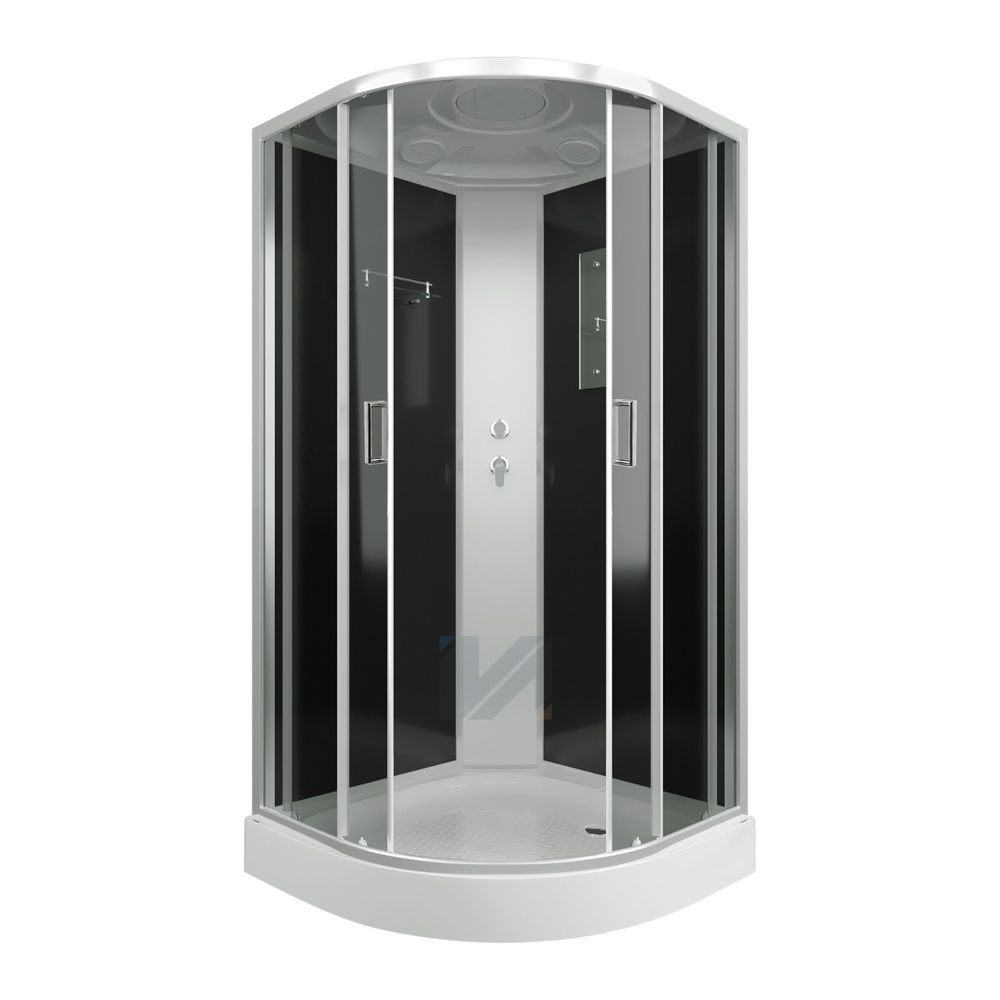 душевая кабина IVA SC08CT 800*800*2150 низкий поддон, тонированое стекло