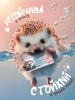 Наклейки на банковскую карту "БОБР KURWA"