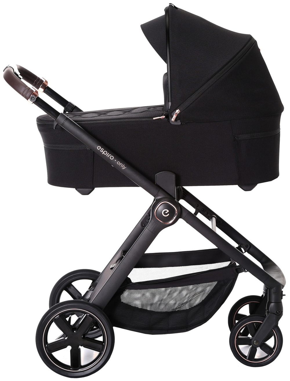 Детская коляска 2 в 1 Espiro Only 2026 510 stylish black