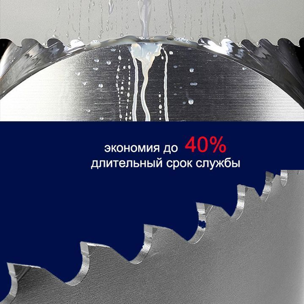 Ленточное полотно по металлу, по дереву М 42, 1640 х 13 х 6/10 пильная лента