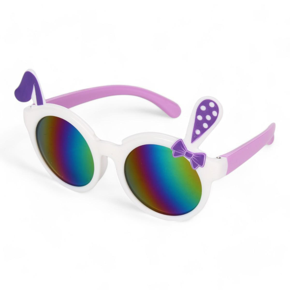 Очки солнечные детские ромашка, 5 цветов микс, с-30336