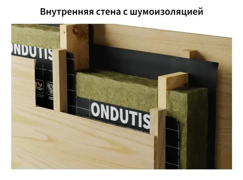 Пароизоляция ONDUTISS SMART B, 70м2, 1 шт. / Пароизоляционная пленка Ондутис СМАРТ B