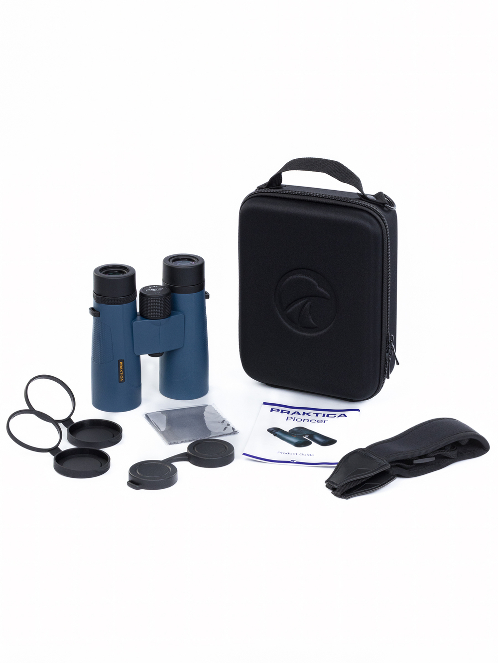 Бинокль Praktica Pioneer R 8x42,туристический для охоты рыбалки,  водозащищенный)