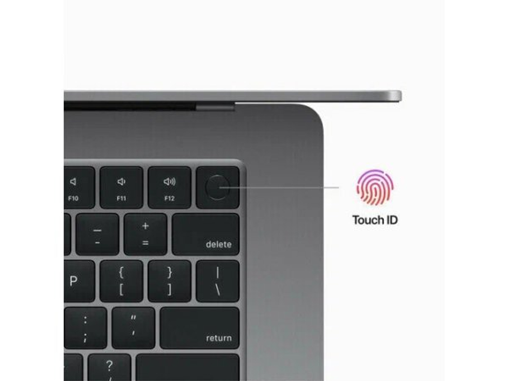 15.3 Ноутбук Apple MacBook Air 15 2023 2880x1864, Apple M2, RAM 8 ГБ, SSD 512 ГБ, Apple graphics 10-core, macOS, MQKQ3, Space Gray, английская раскладка