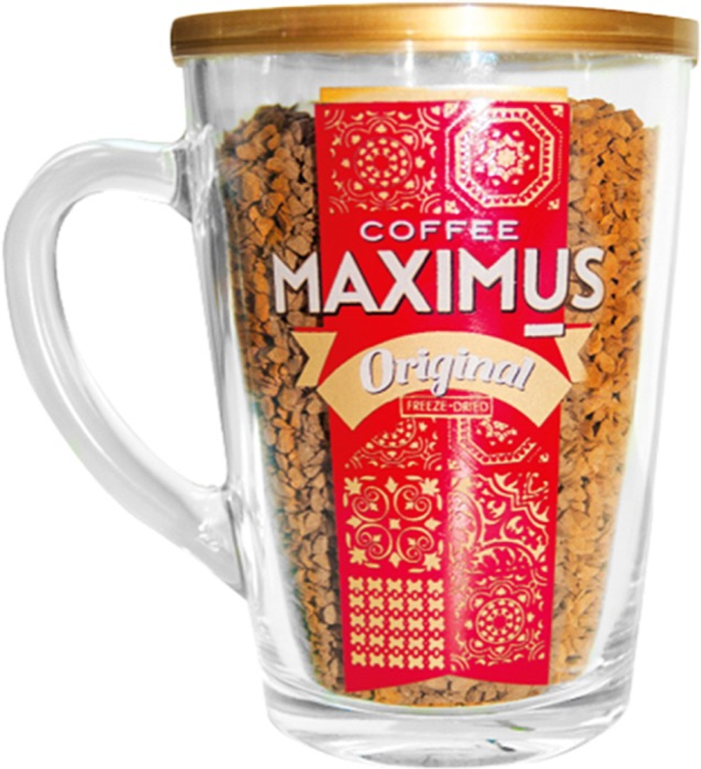 Максимус Кружка Original кофе . стекло 70гр*12 Добрыня-Русь