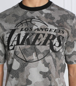 футболка boss x nba camo BOSS ORANGE - серый(50483108)