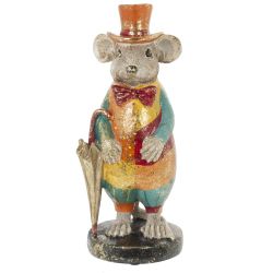 GAEM Фигурка декоративная "Мышь", L11 W11 H25 см