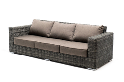 "Боно" лаунж-зона из искусственного ротанга, цвет графит