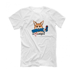 Футболка "Корги любит людей"