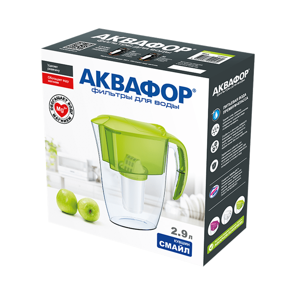 АКВАФОР Смайл Кувшин 2,9 л