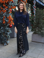 Блуза с бантом