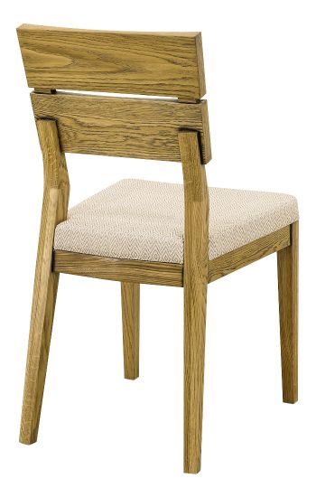 Стул Кёльн (дуб/тон Светлый дуб с черной патиной 004/ткань 2-075)