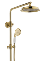 Душевая система WONZON & WOGHAND RETRO, Брашированное золото (WW-88739020-BG)