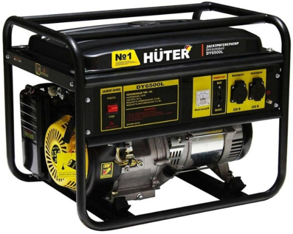 Генератор бензиновый Huter DY6500L