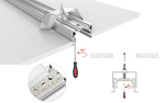 Профиль Arlight S2-LINIA55-F-2500 ANOD+OPAL 021176