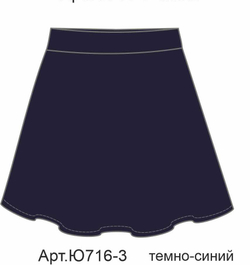 716-3 юбка для девочки