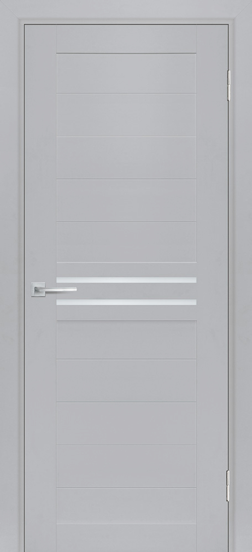 Дверь ТЕХНО-739 / Цвет Манхэттен / сатинат / Двери МАРИАМ