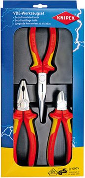 Набор электроизолированных инструментов KNIPEX 00 20 12 KN-002012