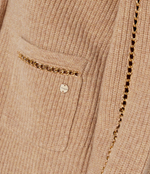 Хлопковый кардиган Marc Cain - бежевый(XC 39.13 M58)