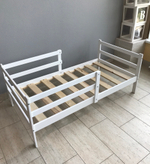 Кровать подростковая "Малютка Лайт" 160*80 см белый (СЧ)