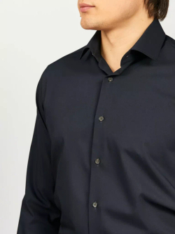 Сорочка GROSTYLE TRENDY Comfort Bamboo Slim fit "Темно-синий"