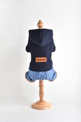 Royal Dog зимний костюм «Вязка» синий S