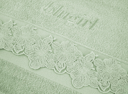 Набор полотенец 2 шт Blugirl Eva салатовый фото