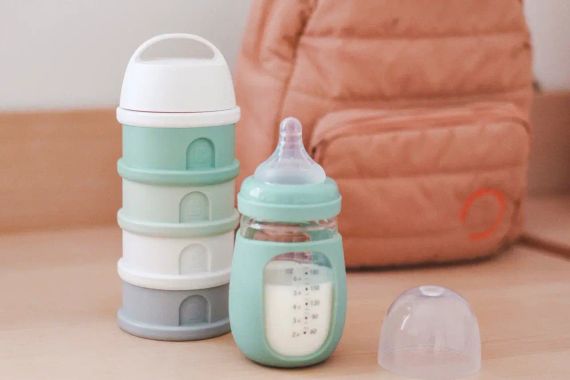 Набор контейнеров Beaba для детского питания Boite Doseuse Sage Green