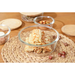 Контейнер для запекания и хранения smart solutions с крышкой из бамбука, 1300 мл