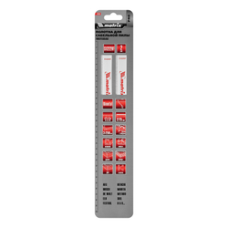 Полотна универсальные для сабельной пилы S1222VF, 275/1.8-2.5 мм, Bimetal, 2 шт, Pro Matrix