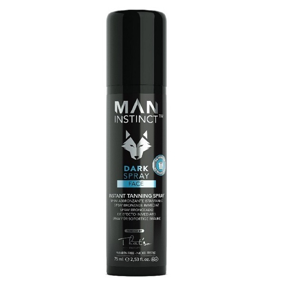 Спрей-автозагар мужской моментальный бронзово-золотистый That`So Man Instinct Dark Spray 75мл