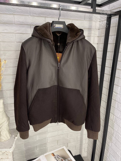 Бомбер Loro Piana с мехом